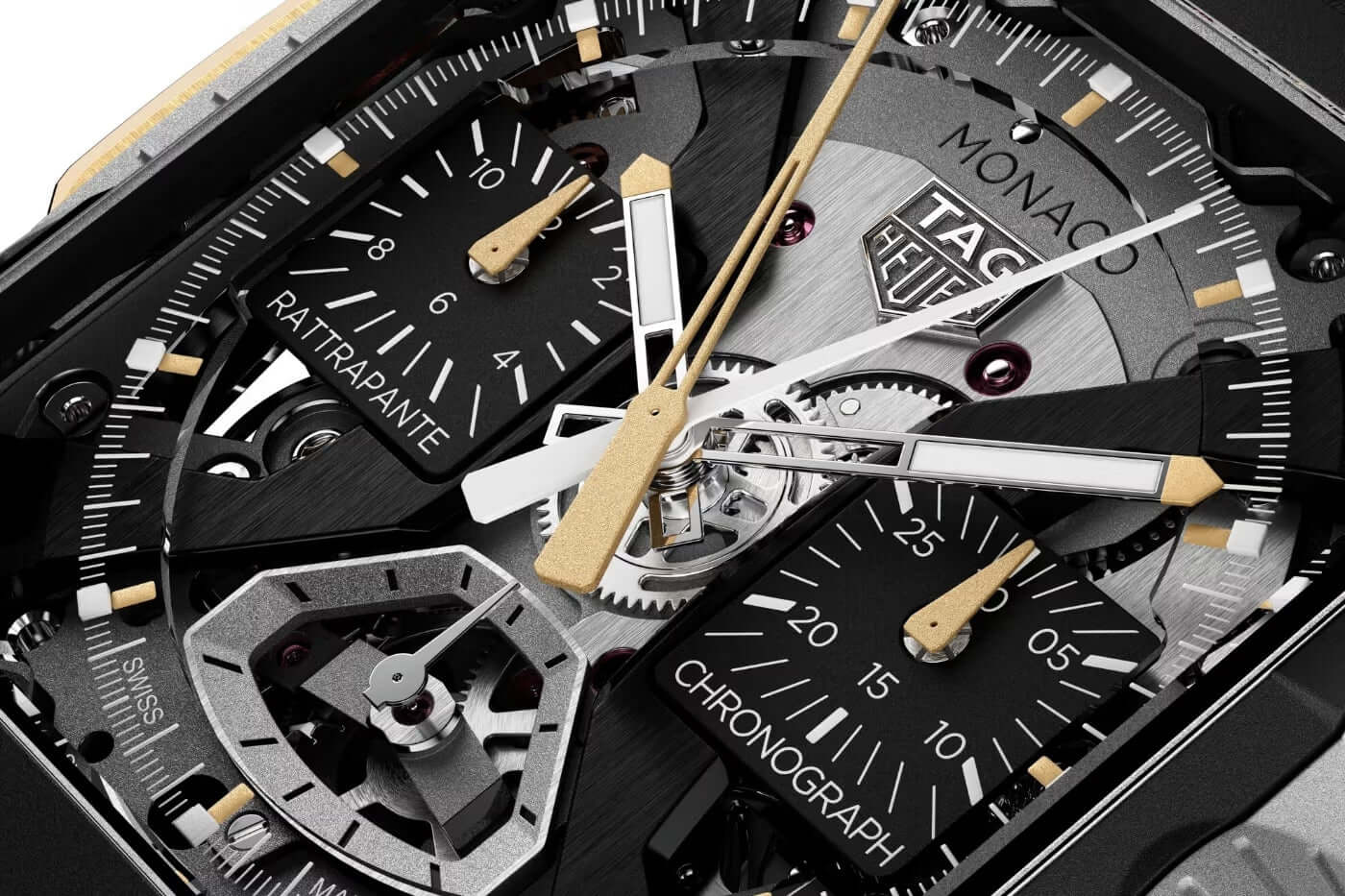 The TAG Heuer Monaco Split-Seconds Chronograph Air 1 Arrives