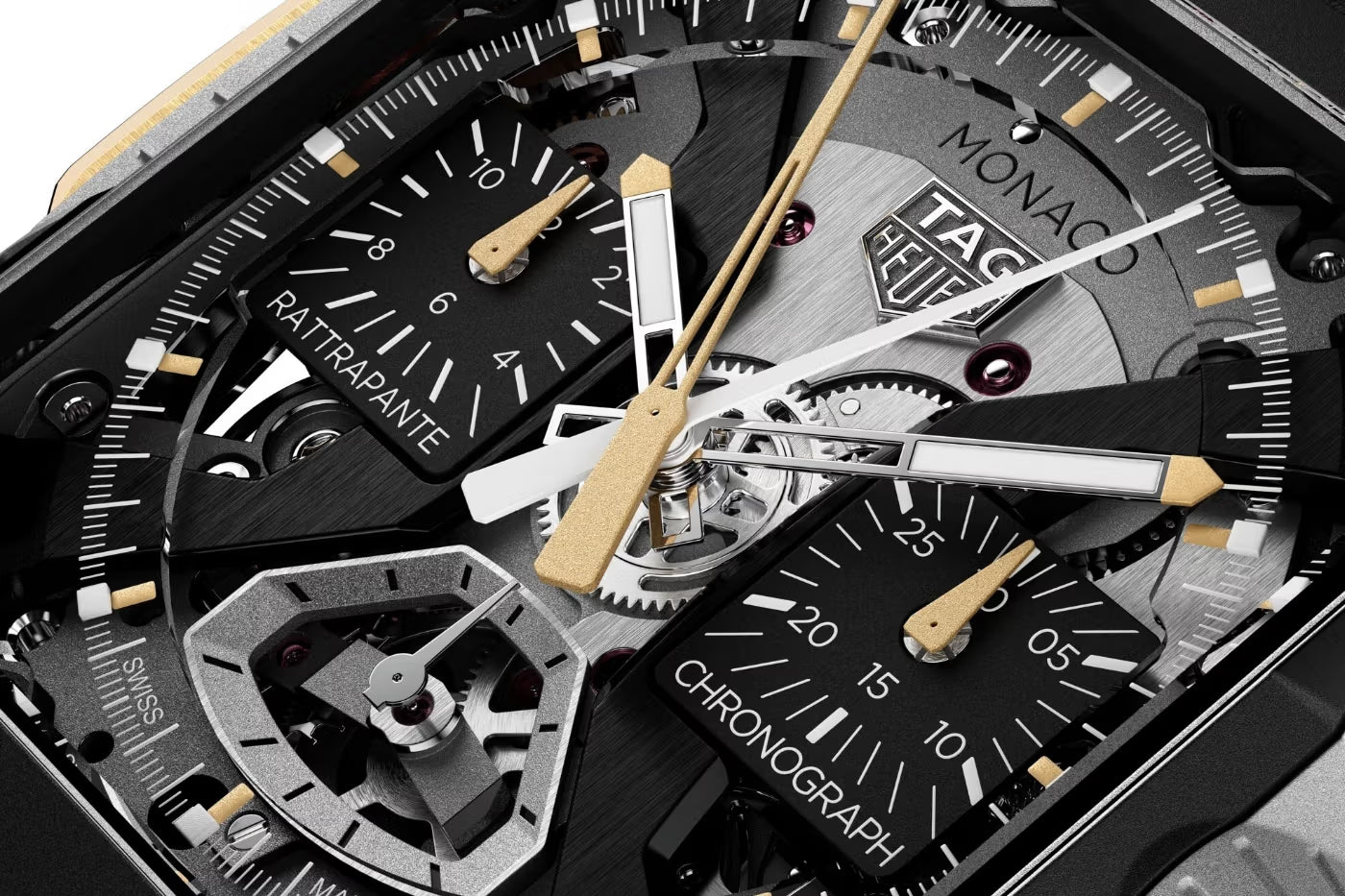 The TAG Heuer Monaco Split-Seconds Chronograph Air 1 Arrives