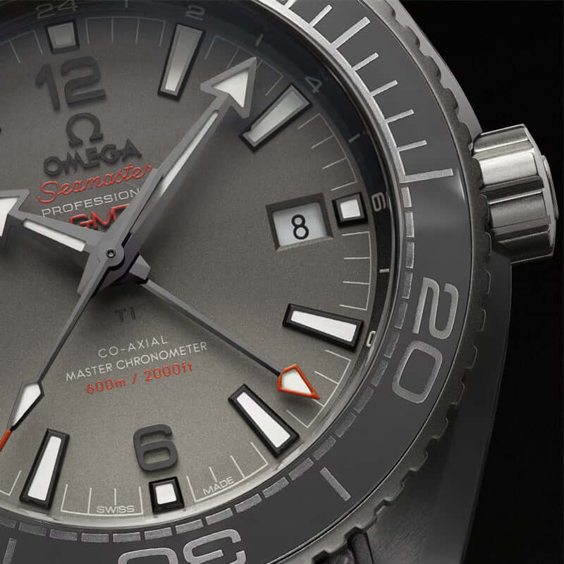 Omega Seamaster Planet Ocean Dark Grey 215.92.46.22.99.002 Bandiera Jewellers