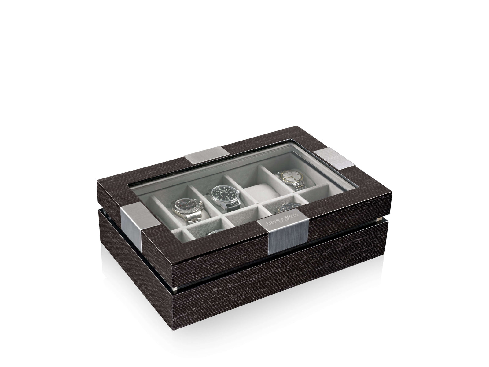 Executive 10 Watches Quercus & Gray Box