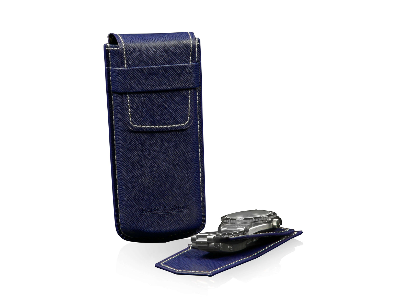 Mondo Saffiano Blue & White