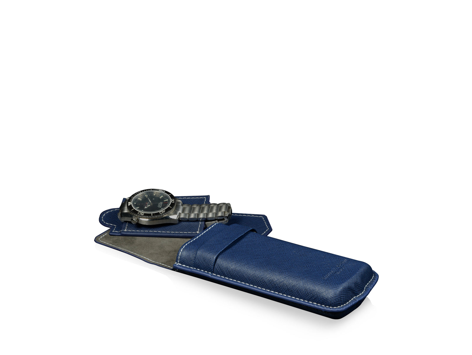 Mondo Saffiano Blue & White