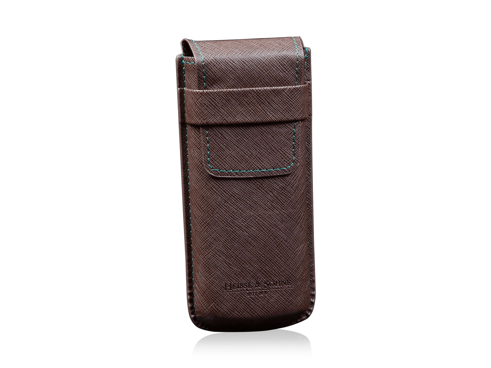Mondo Saffiano Brown & Green