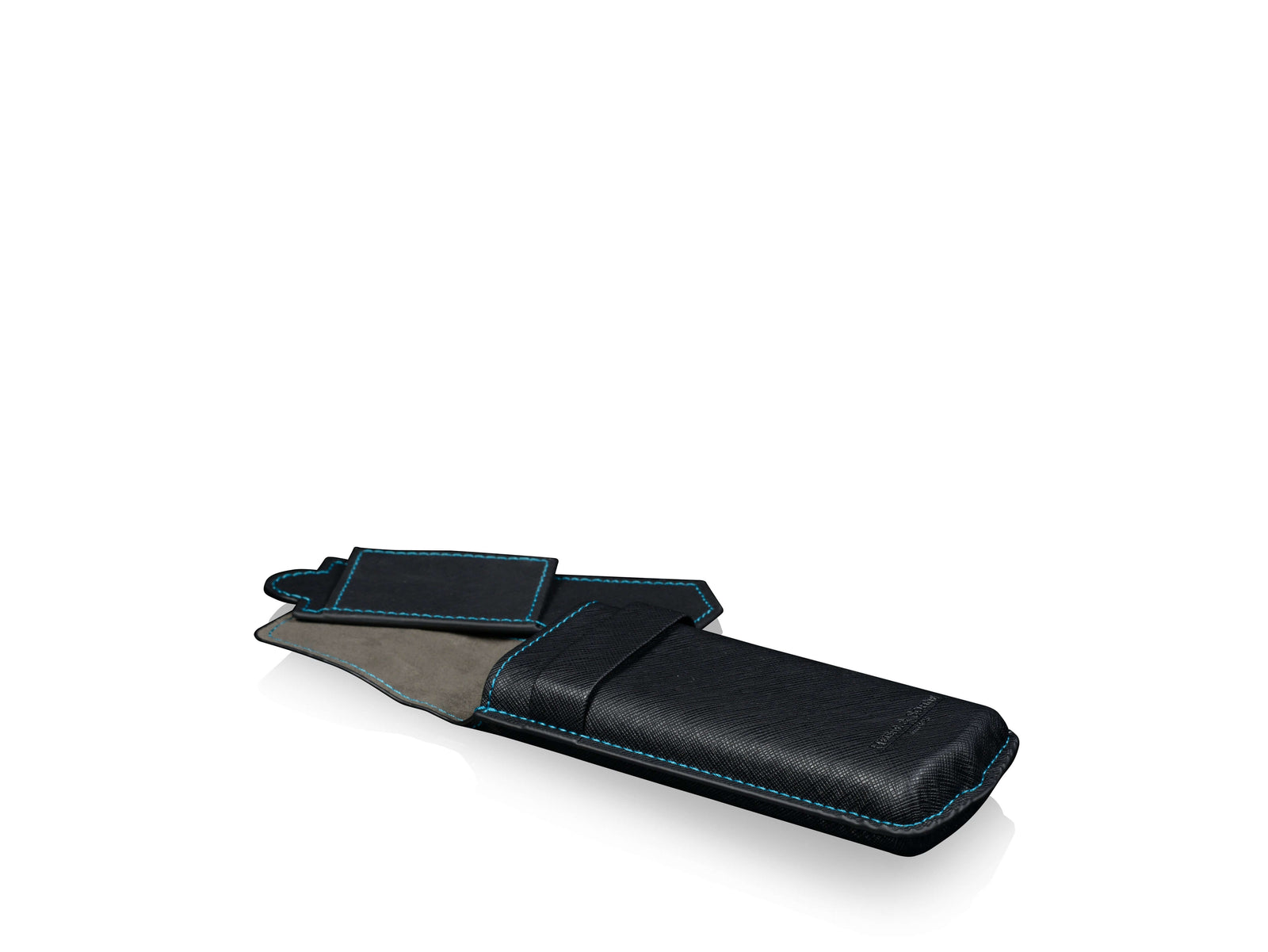 Mondo Saffiano Black & Blue