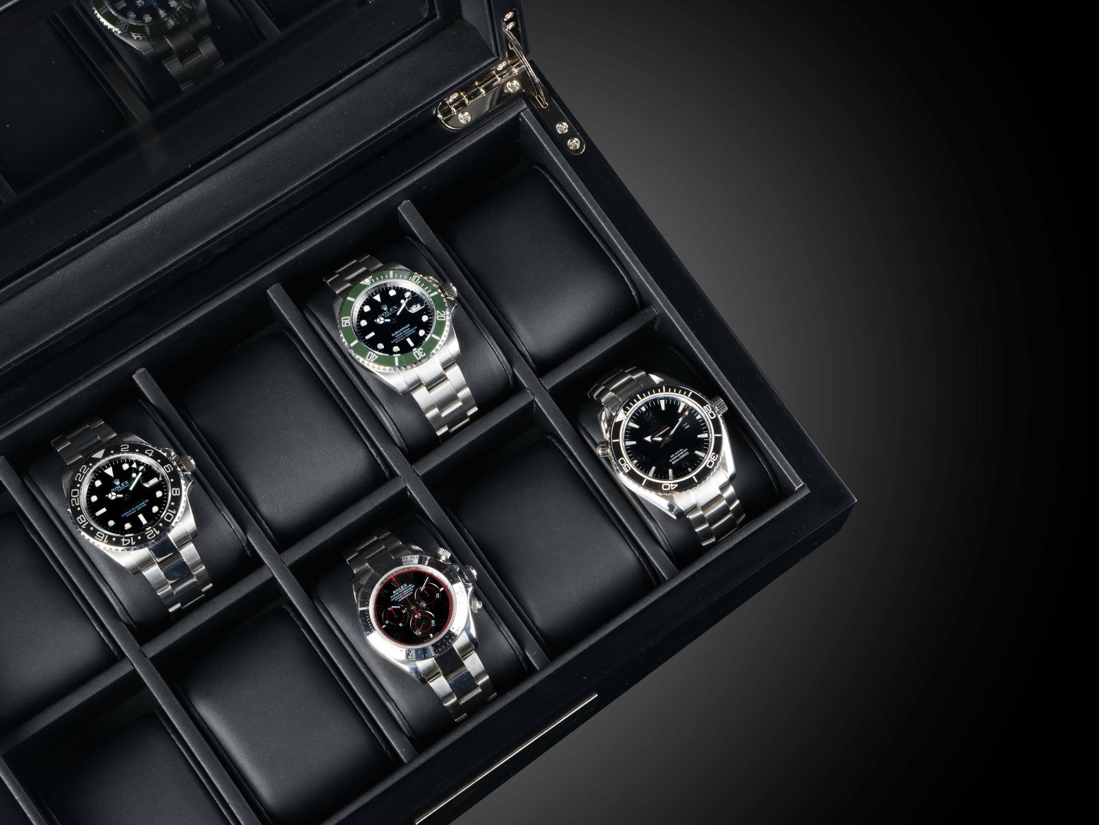 Monteray 10 Watches Black Box
