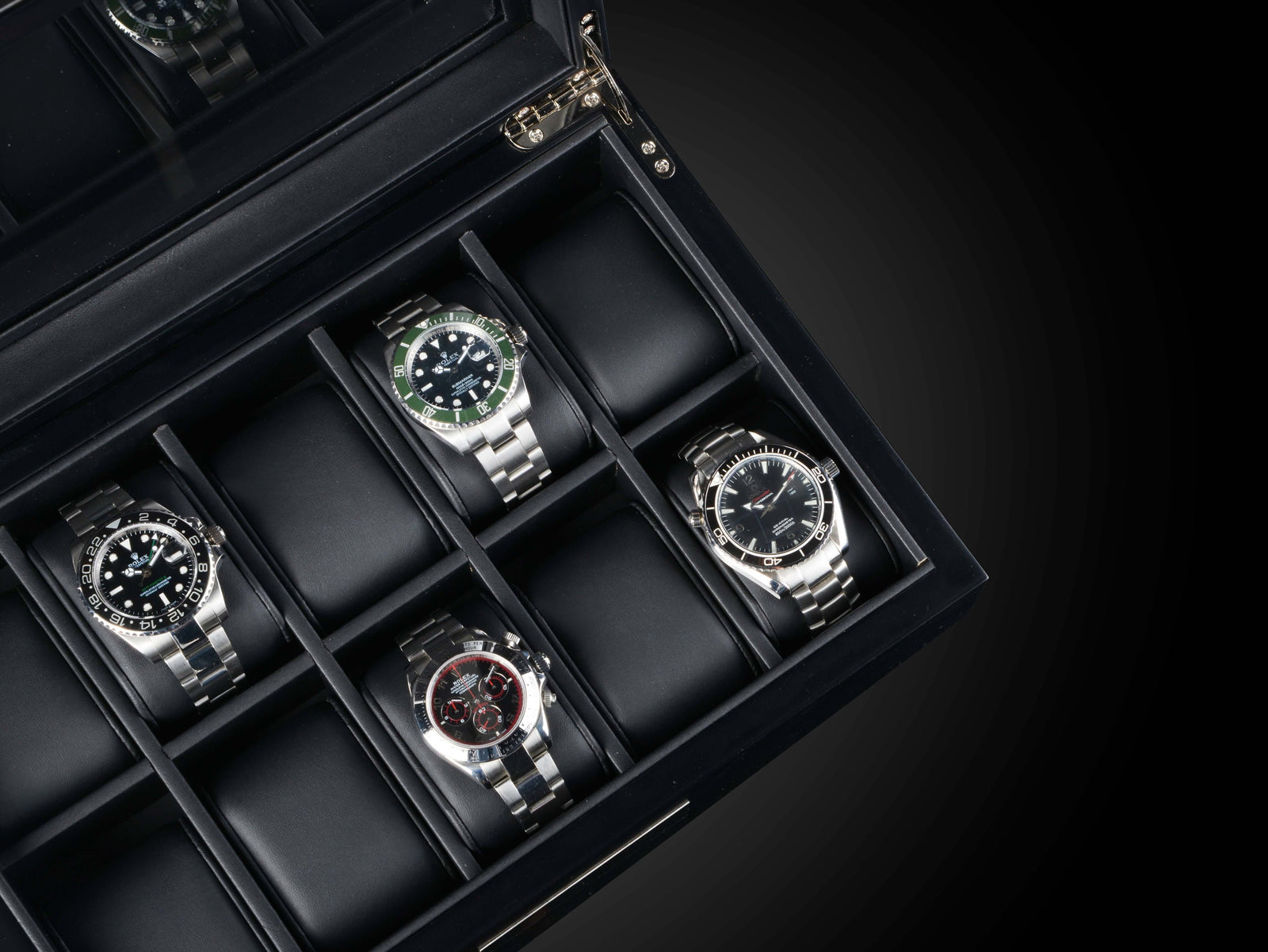 Monteray 10 Watches Black Box