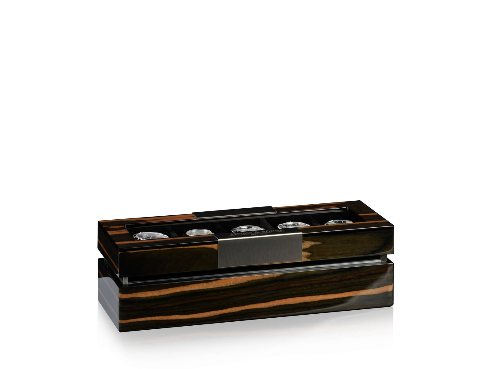 Executive 5 Watches Macassar & Black Box