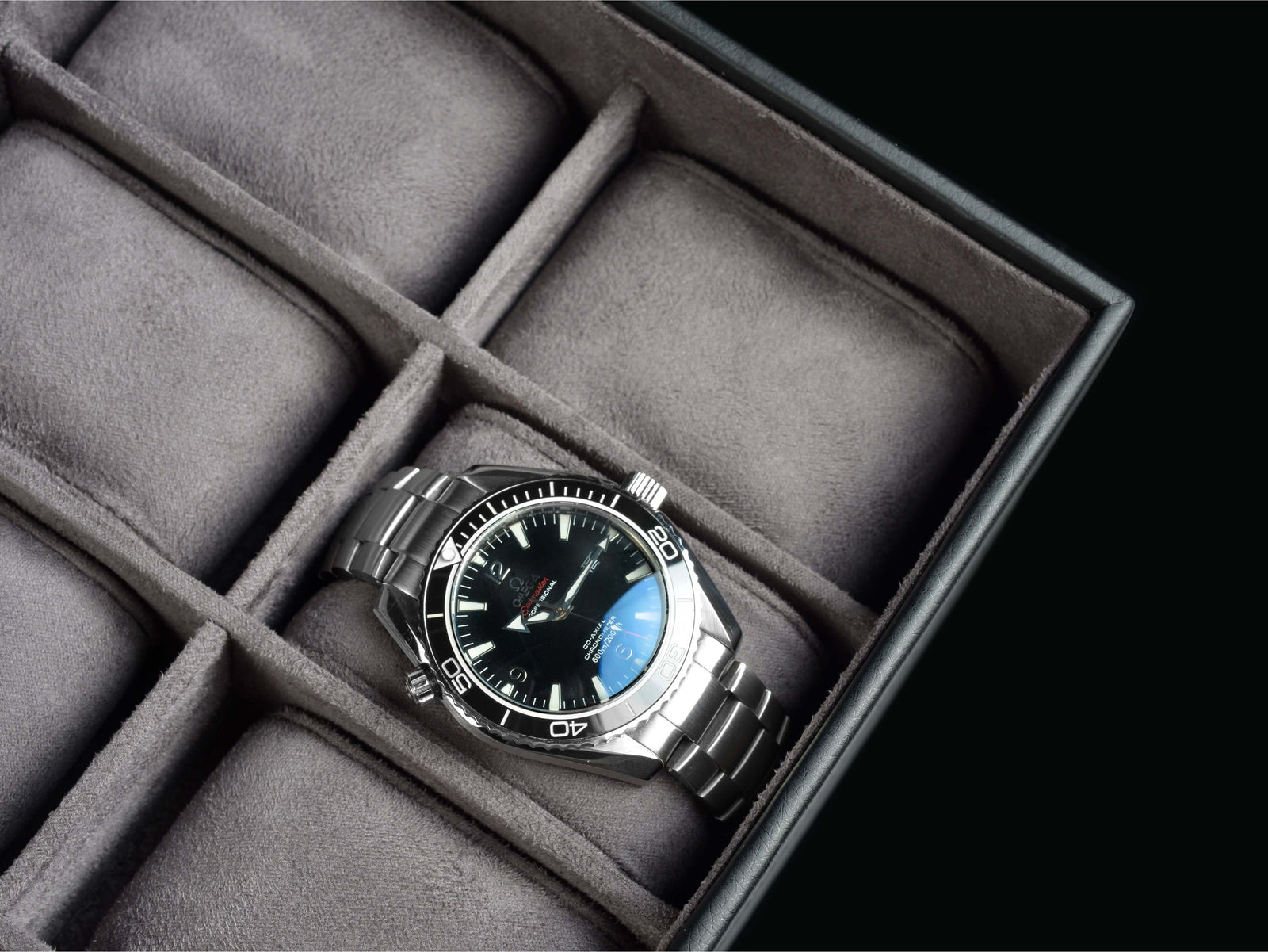 Watch Box XL Black 12 - Top Part