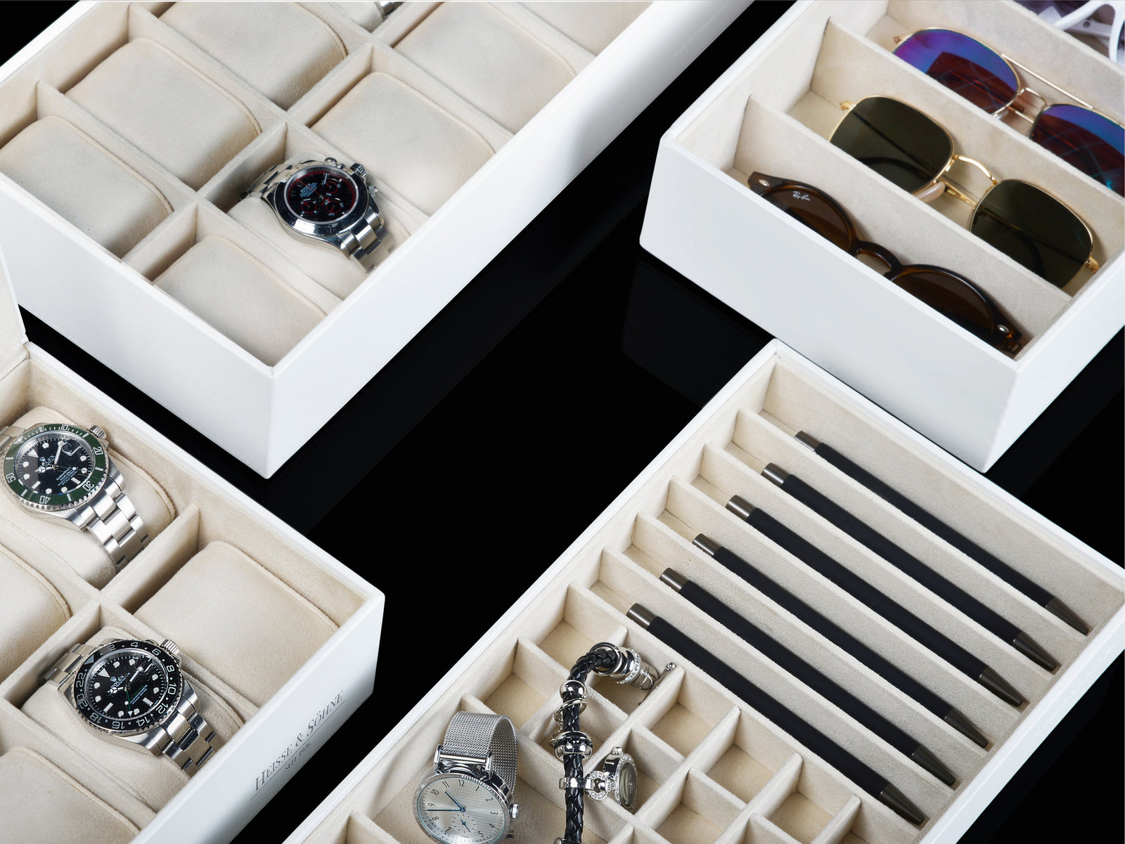 Watch Box XL Cream 12 - Top Part