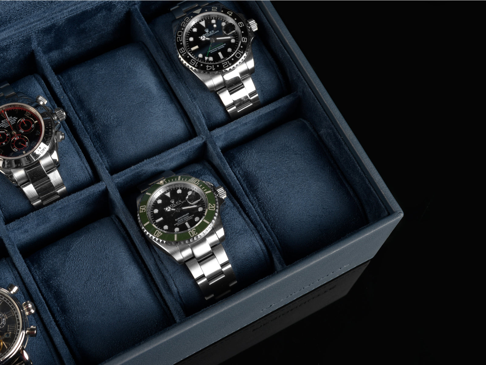 Watch Box XL Blue 12 - Bottom Part