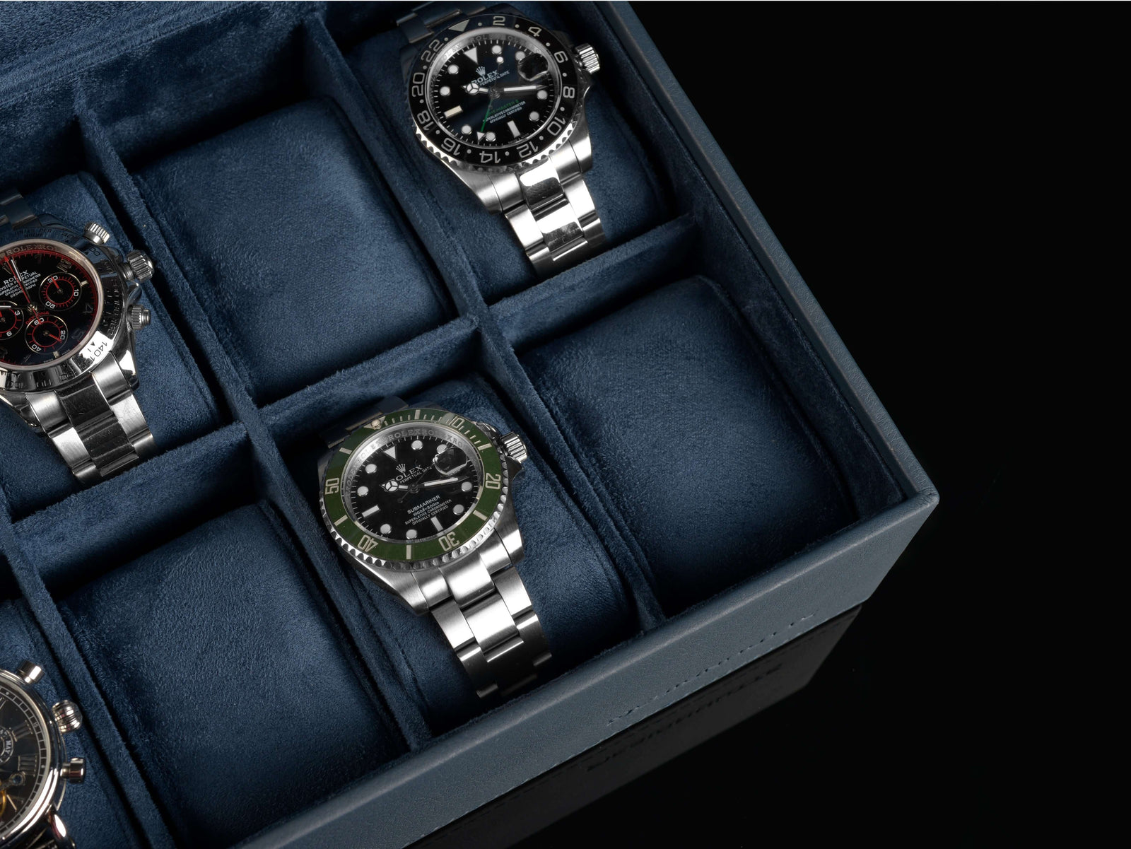 Watch Box XL Blue 12 - Bottom Part