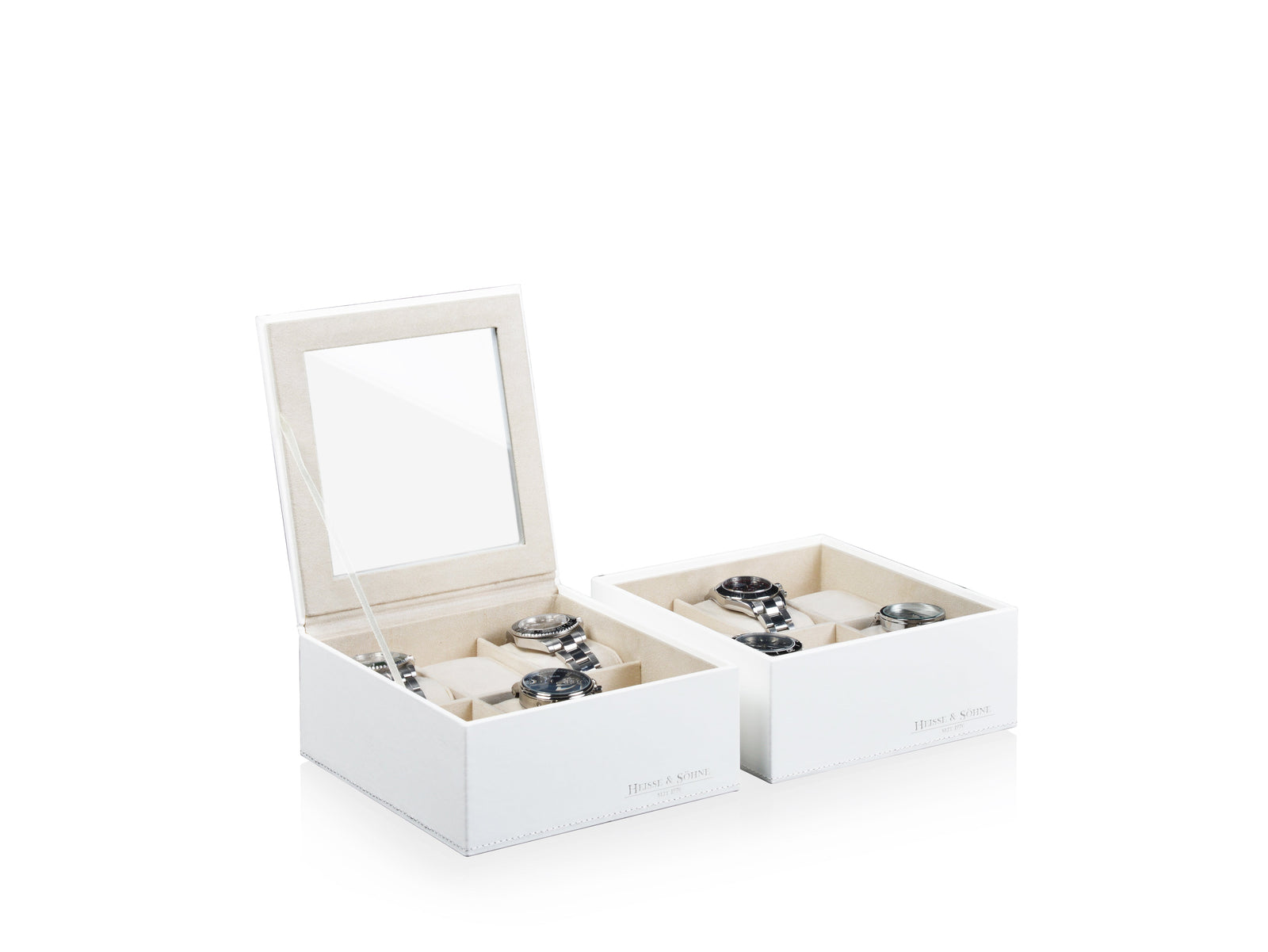 Mirage Watch Box L Cream 6 - Top Part