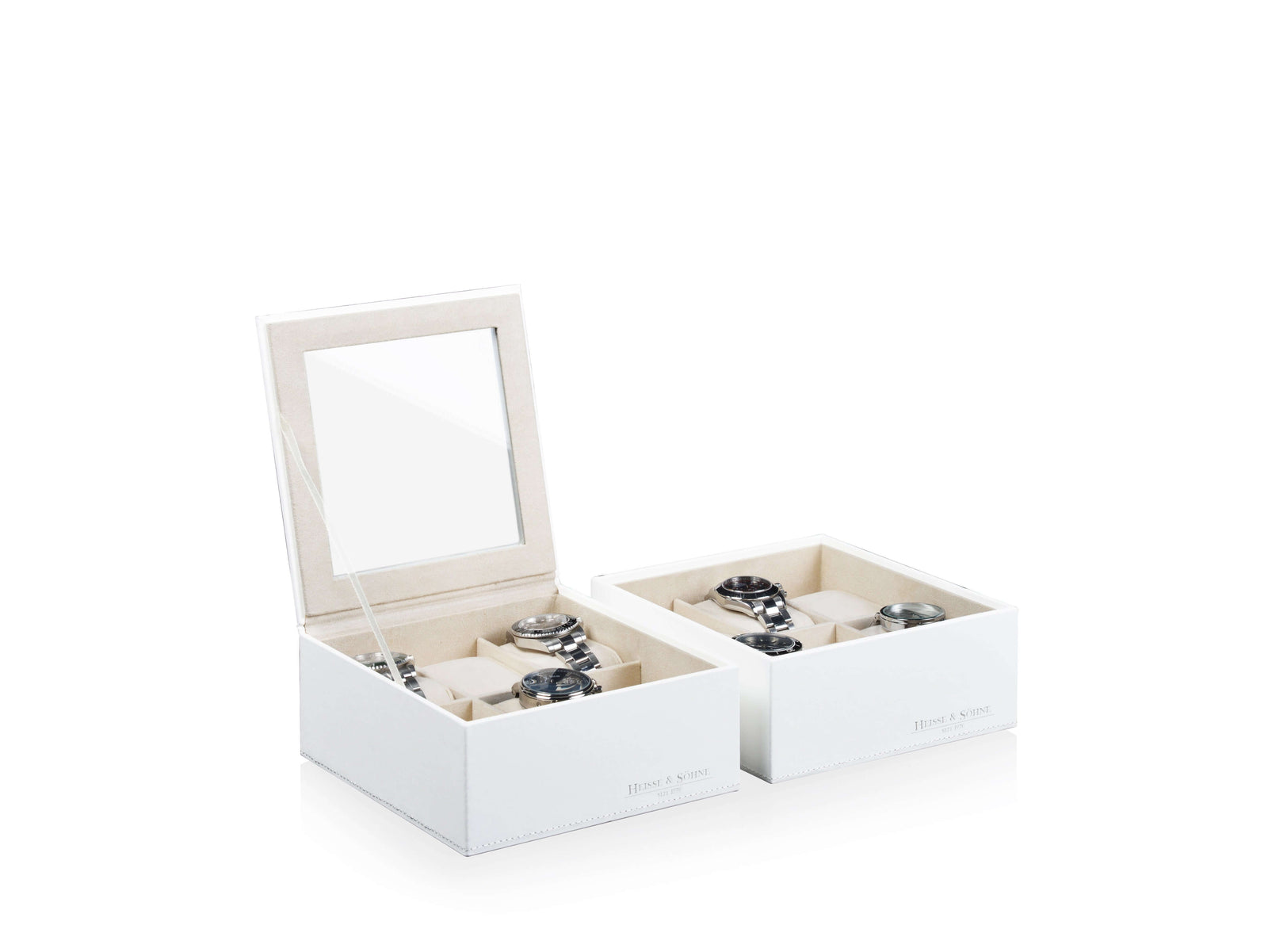 Mirage Watch Box L Cream 6 - Top Part