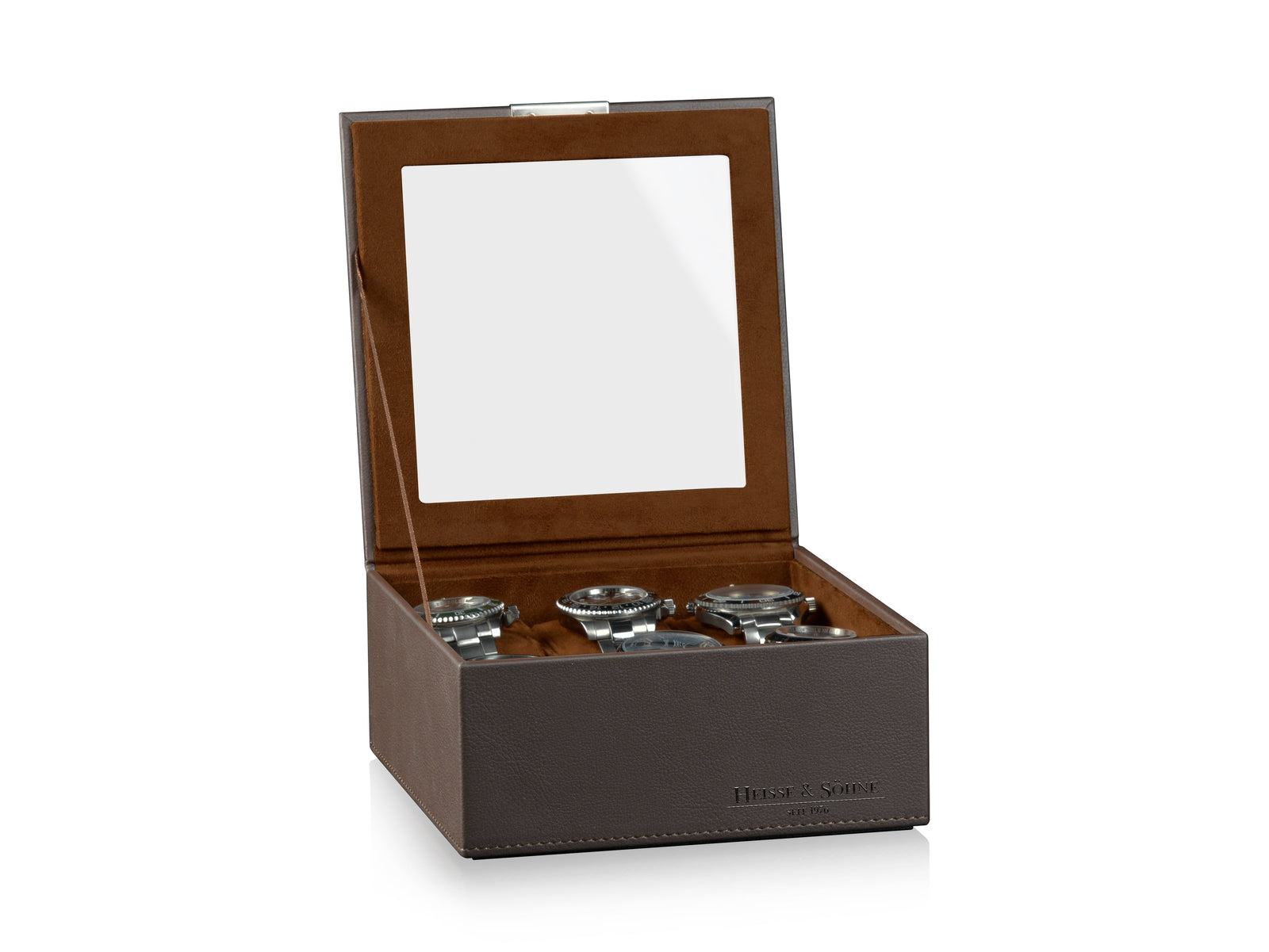 Mirage Watch Box L Brown 6 - Top Part