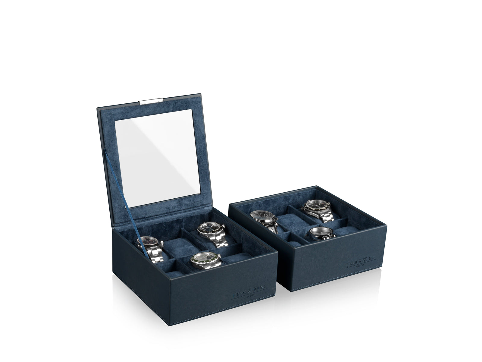Mirage Watch Box L Blue 6 - Top Part