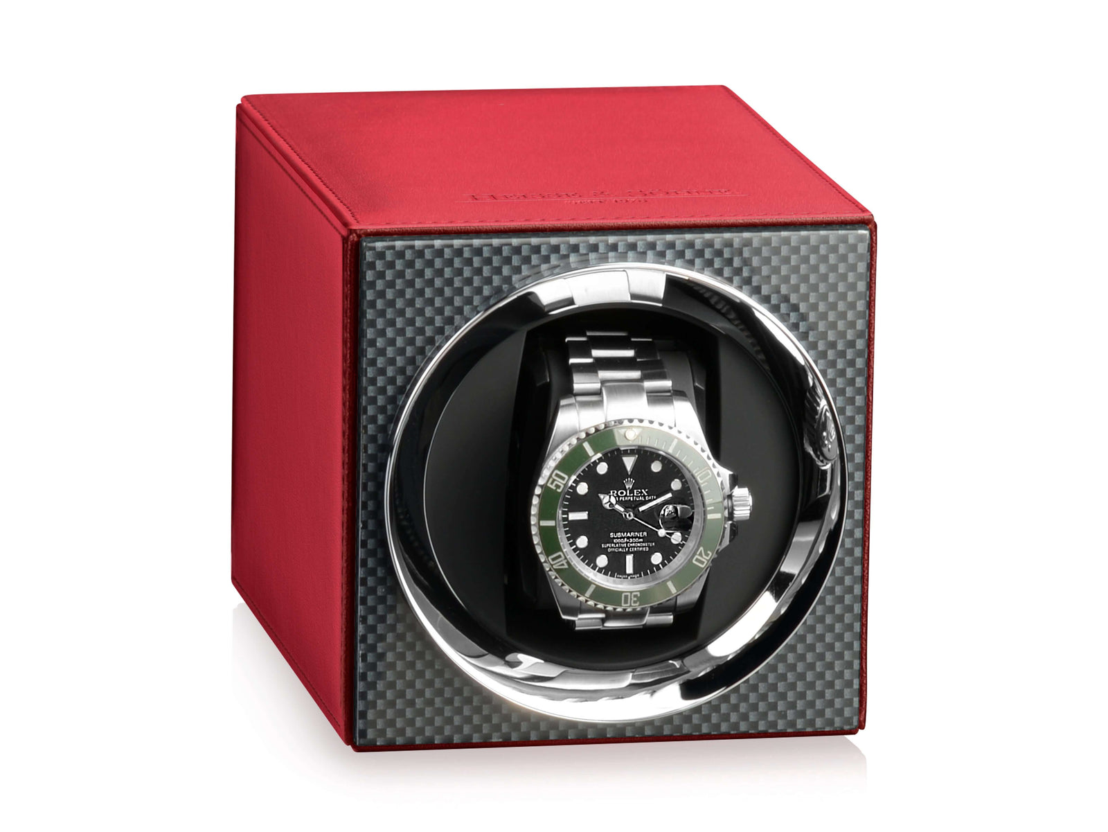 Moon Carbon & Red Single