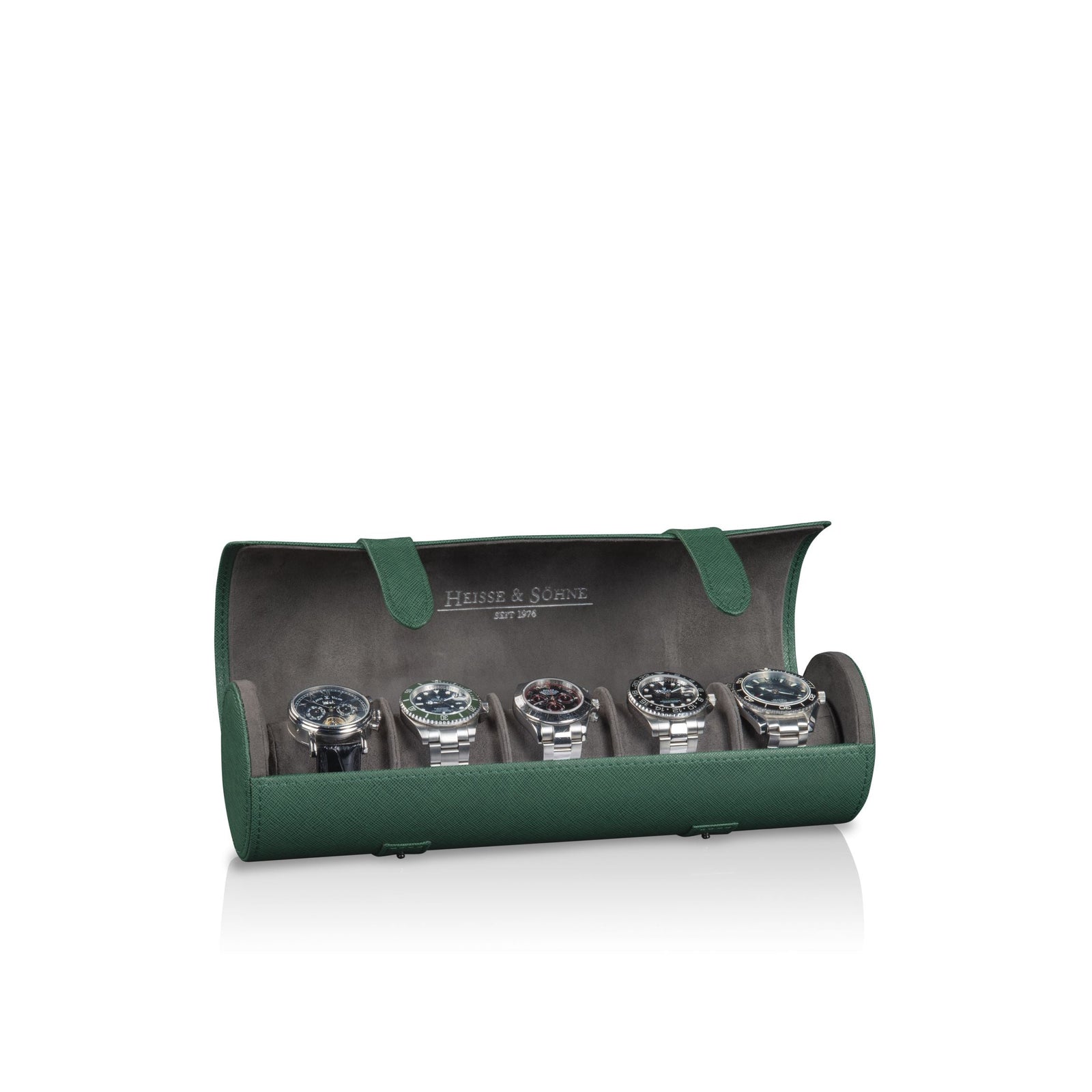 Rondo 5 Watch Roll Green