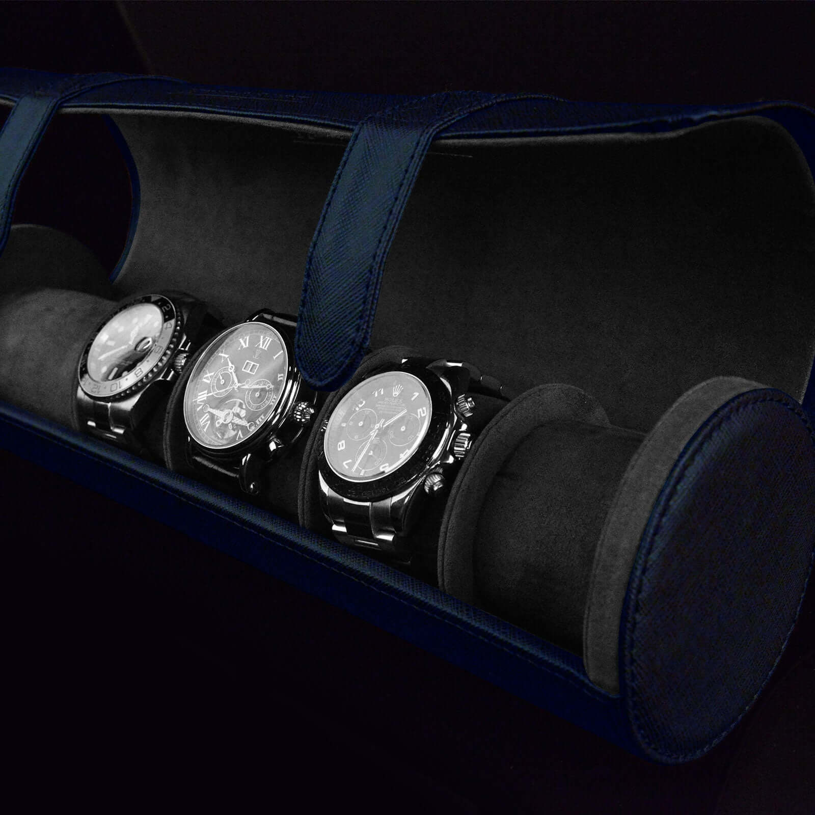 Rondo 5 Watch Roll Blue
