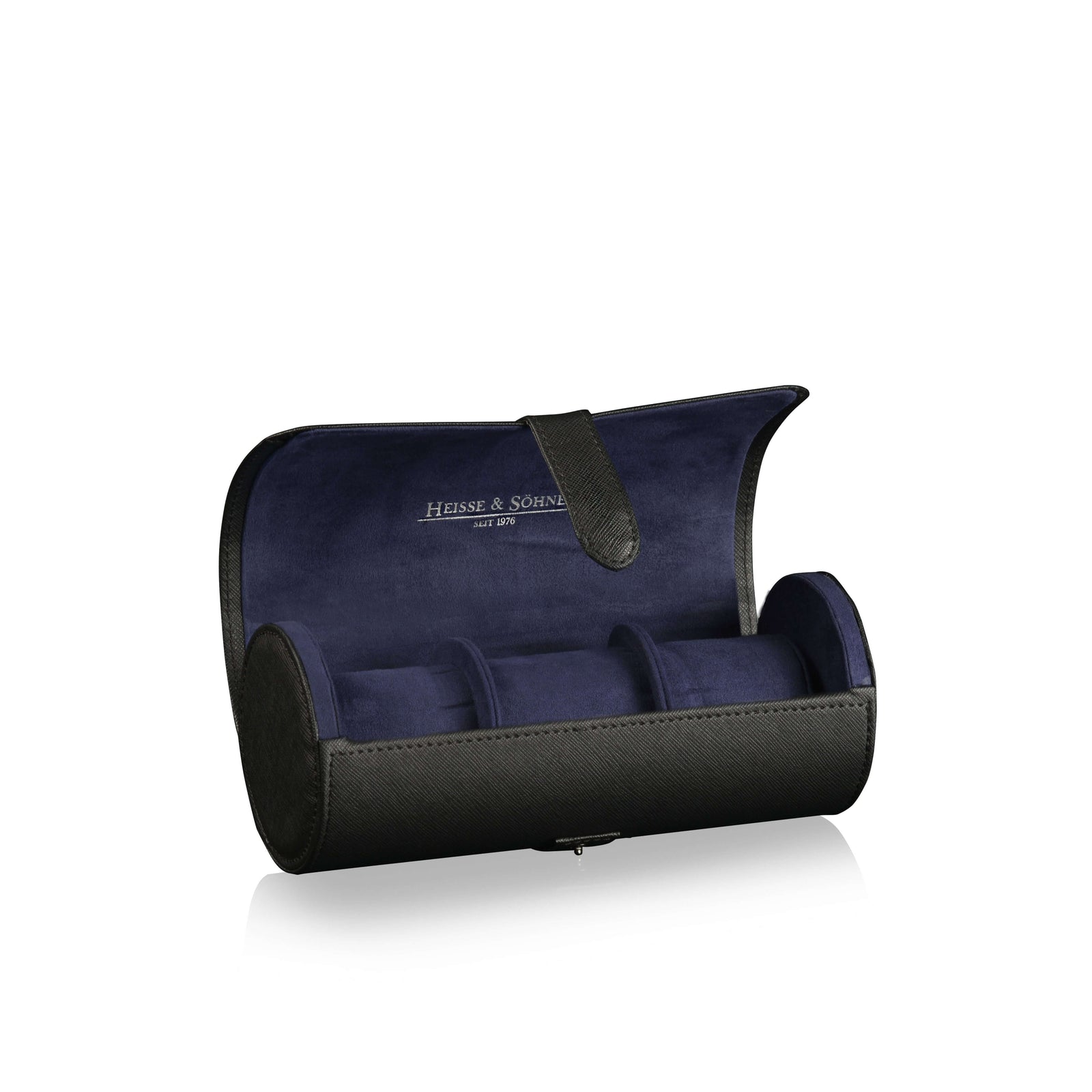 Rondo 3 Watch Roll Black & Blue