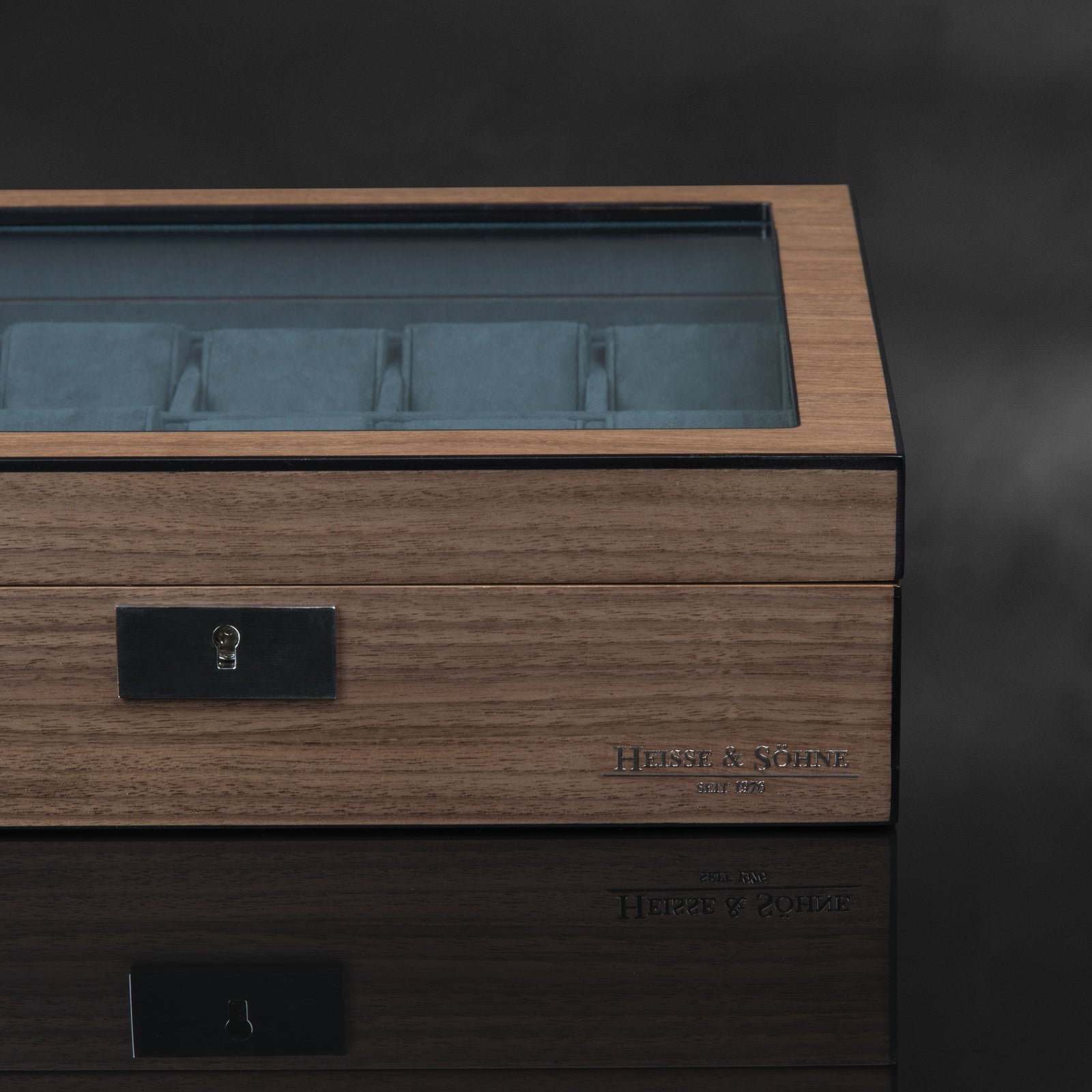 Borneaux 10+ Watches Walnut Box