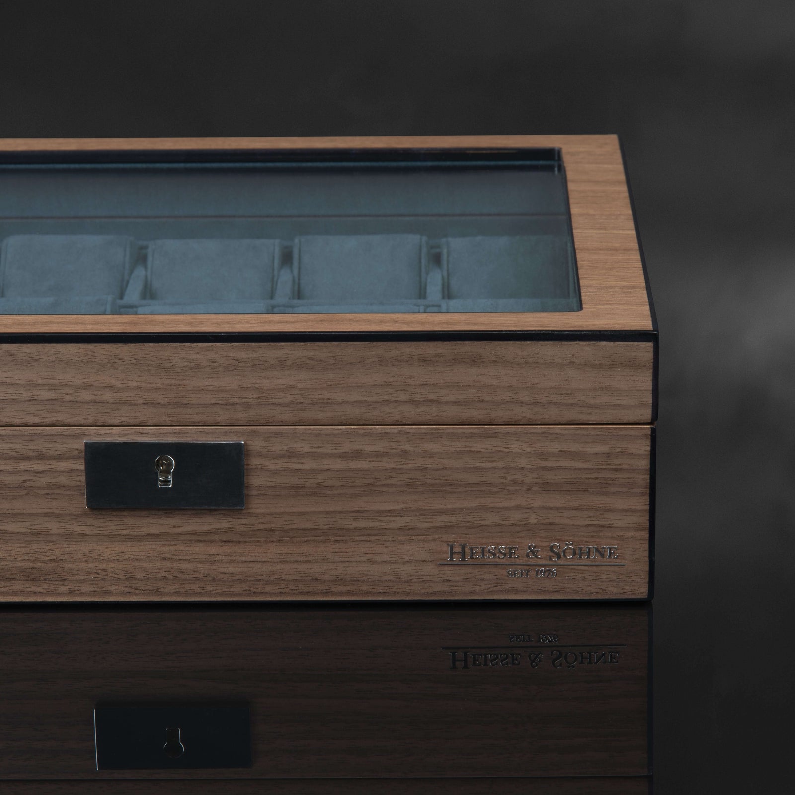 Borneaux 10+ Watches Walnut Box