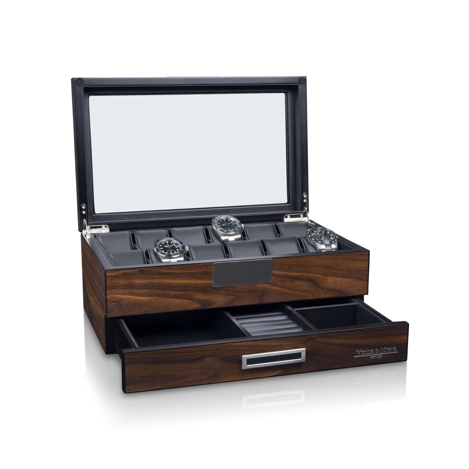 Vegas 12+ Watches Wood Box