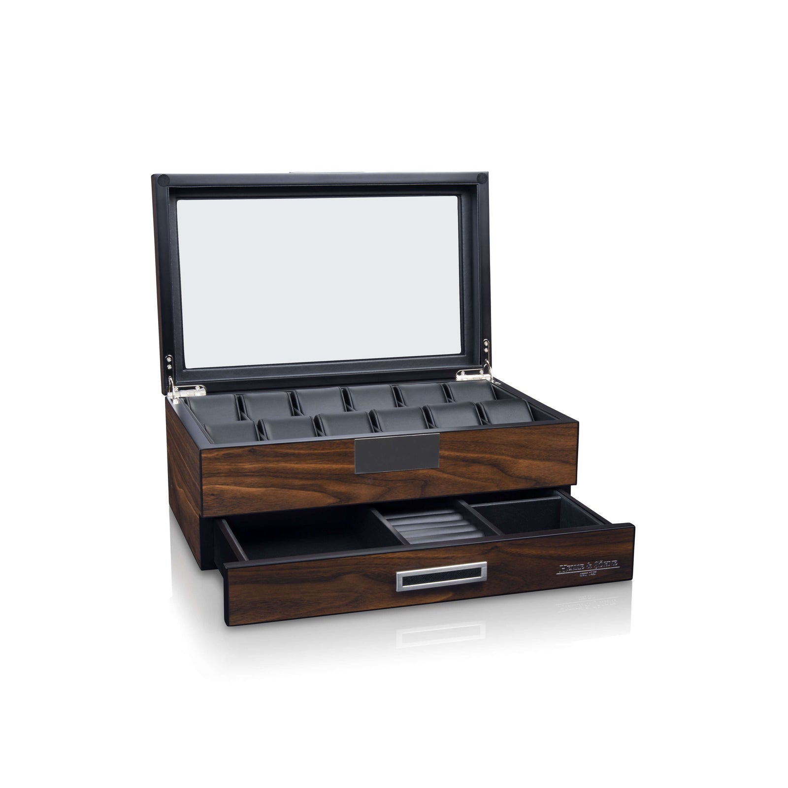 Vegas 12+ Watches Wood Box