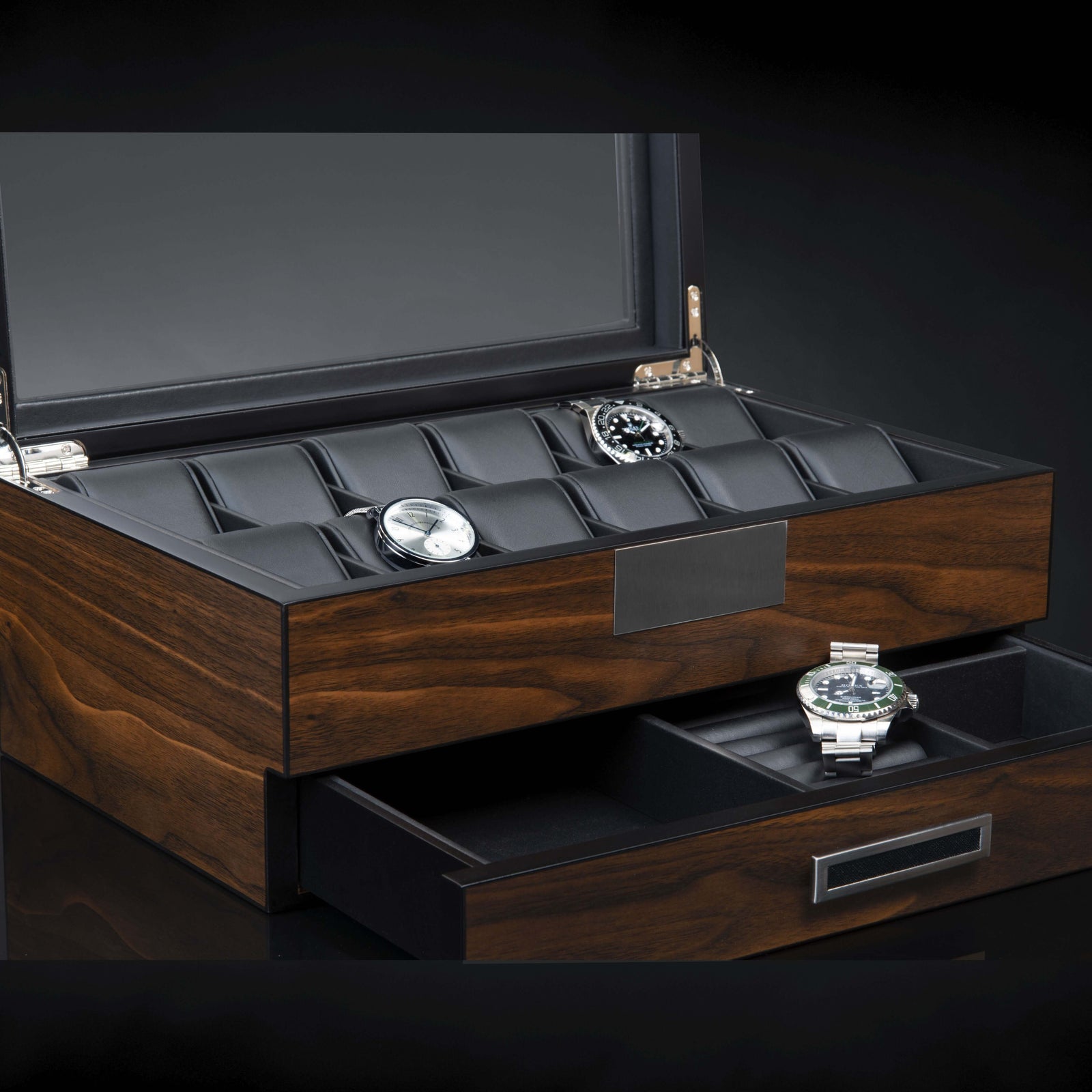 Vegas 12+ Watches Wood Box