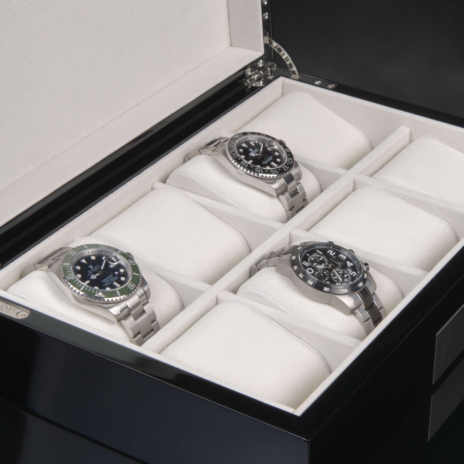 Botega 8 Watches Black Box