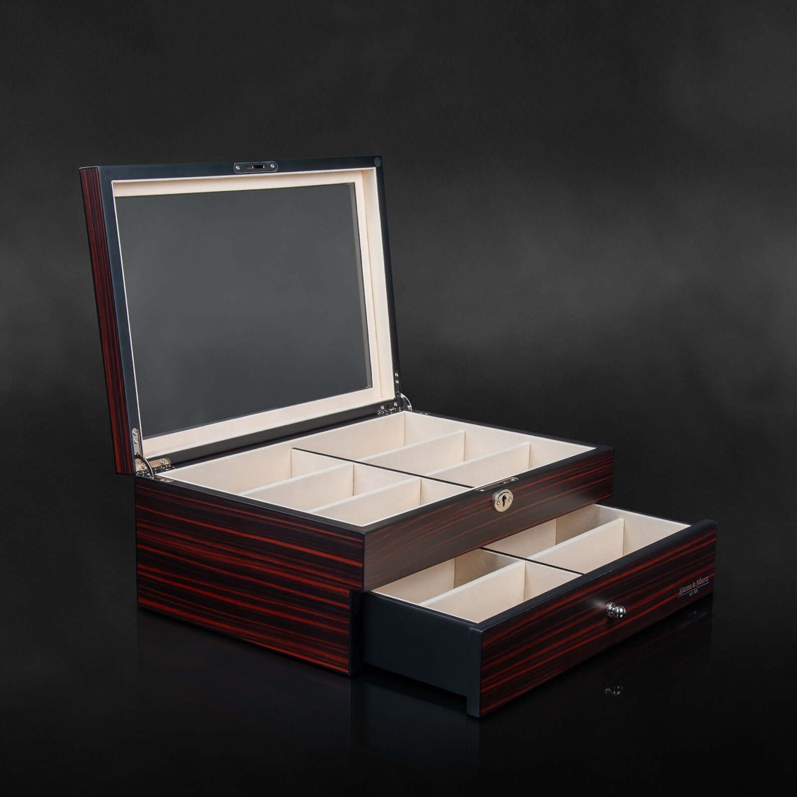 Sylt 12 Glasses Wood Box