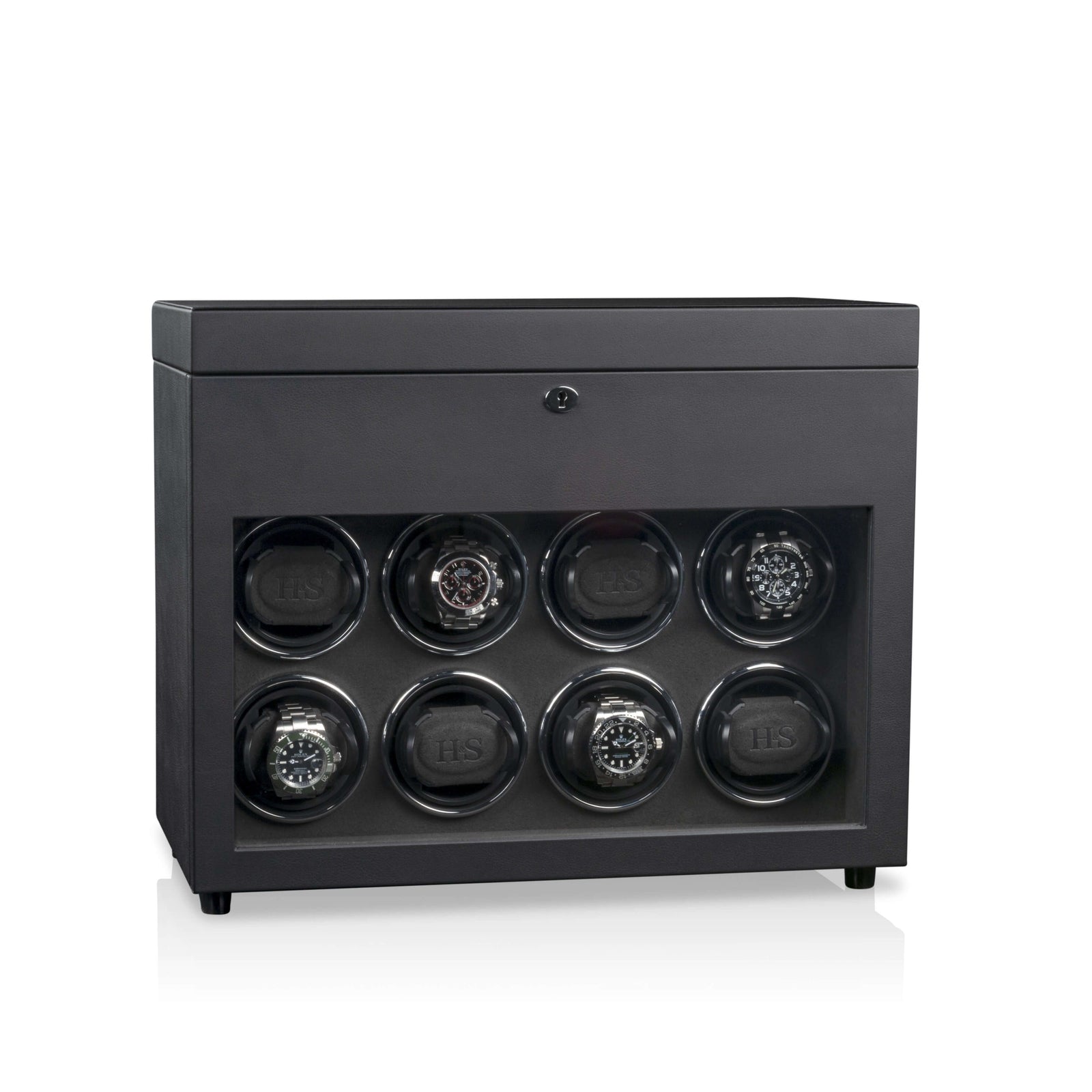Vancouver Black 8 Watches