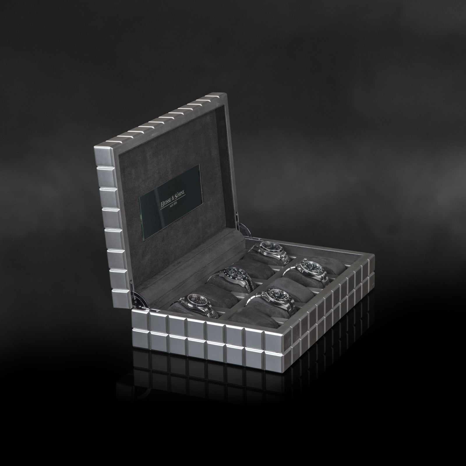 Dover 10 Watches Silver Box