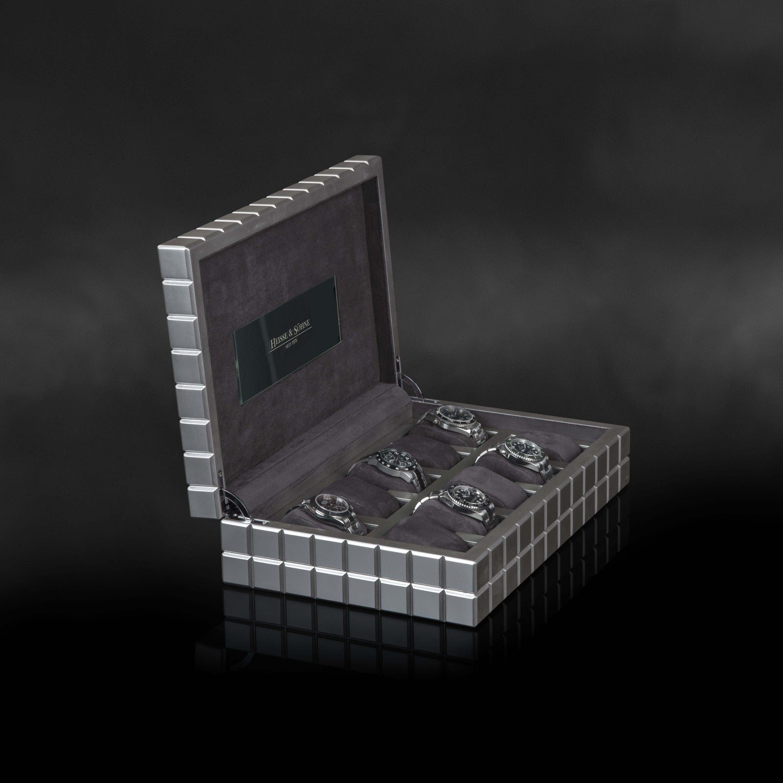 Dover 10 Watches Silver Box