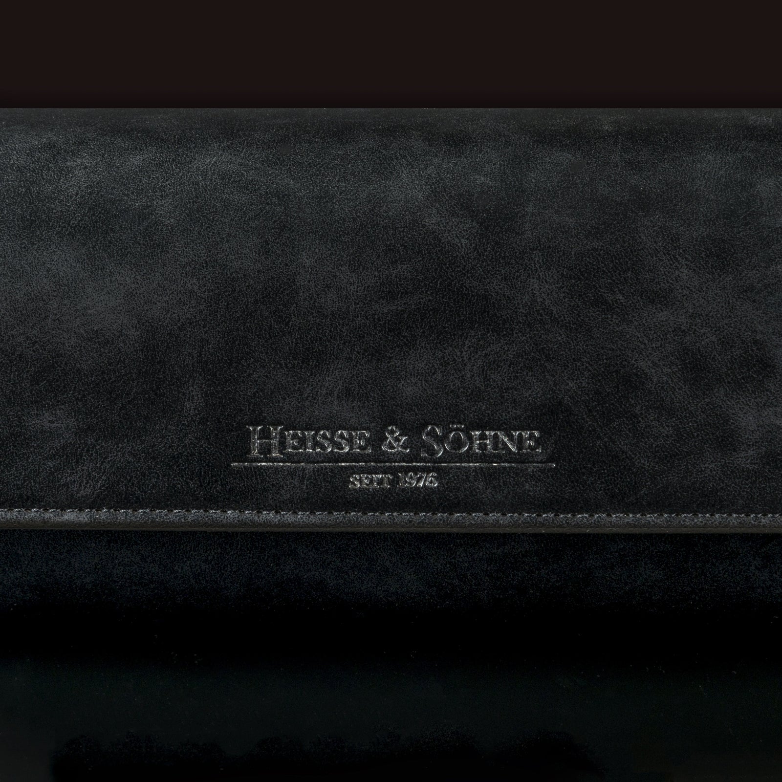 Vintage Single Watch Roll Black