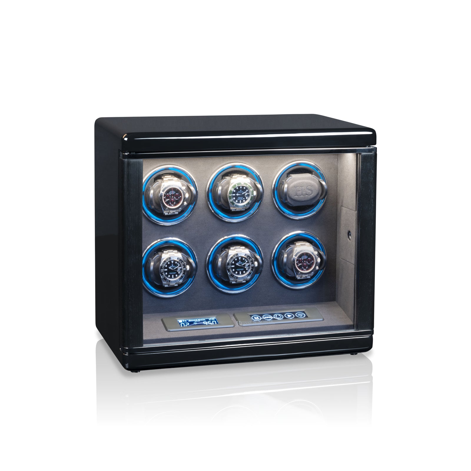 Chicago Black 6 Watches