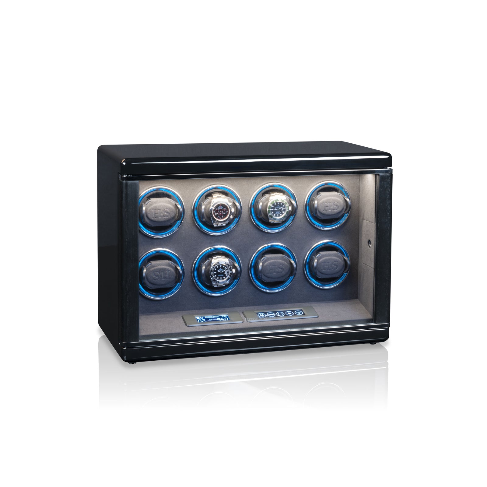 Chicago Black 8 Watches