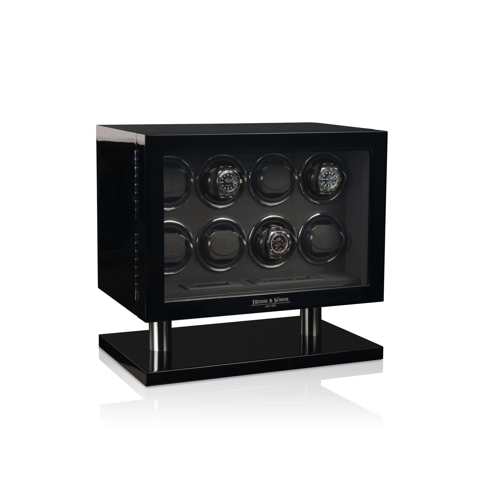 Collector Black High-Gloss 8 Watches
