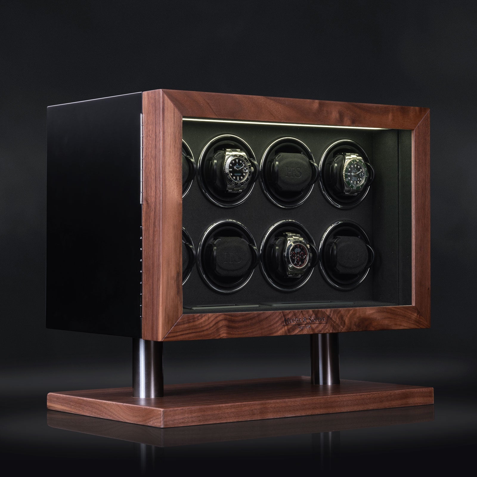 Collector New York Black 8 Watches