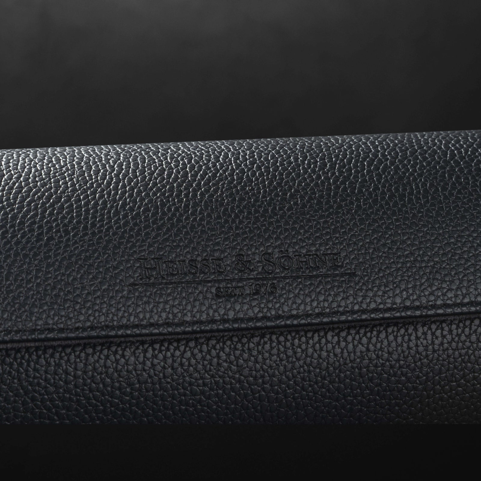 Charles Triple Watch Roll Black & Anthracite