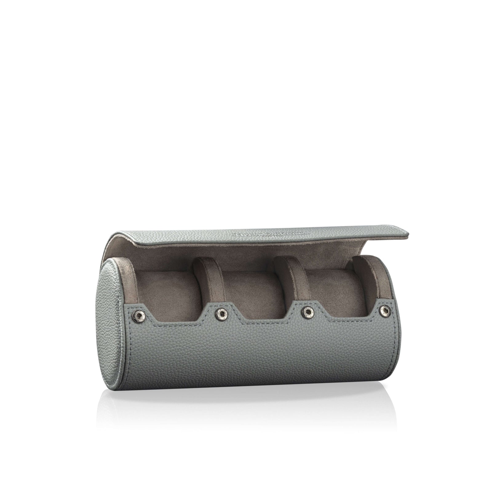 Charles Triple Watch Roll Gray & Gray