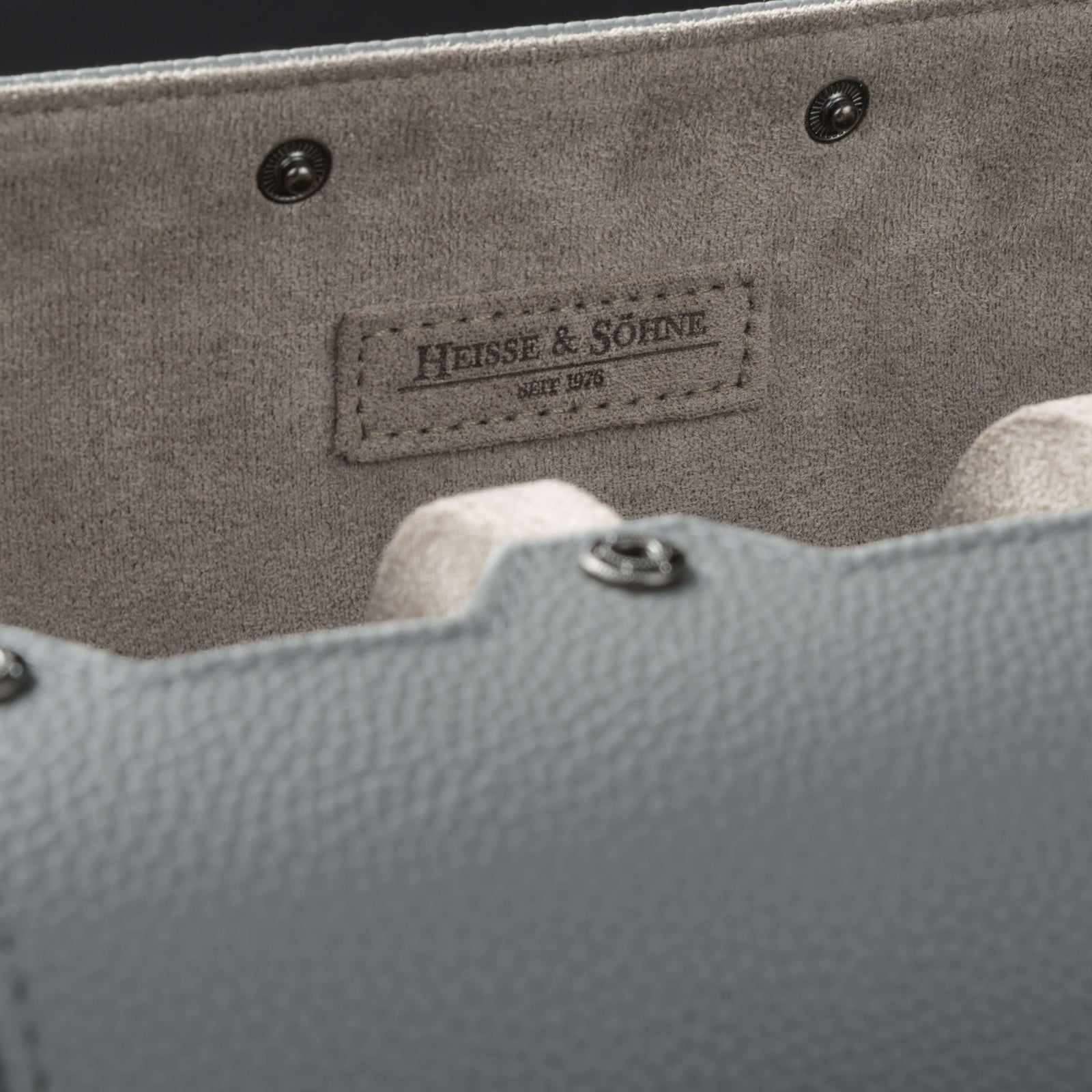Charles Triple Watch Roll Gray & Gray