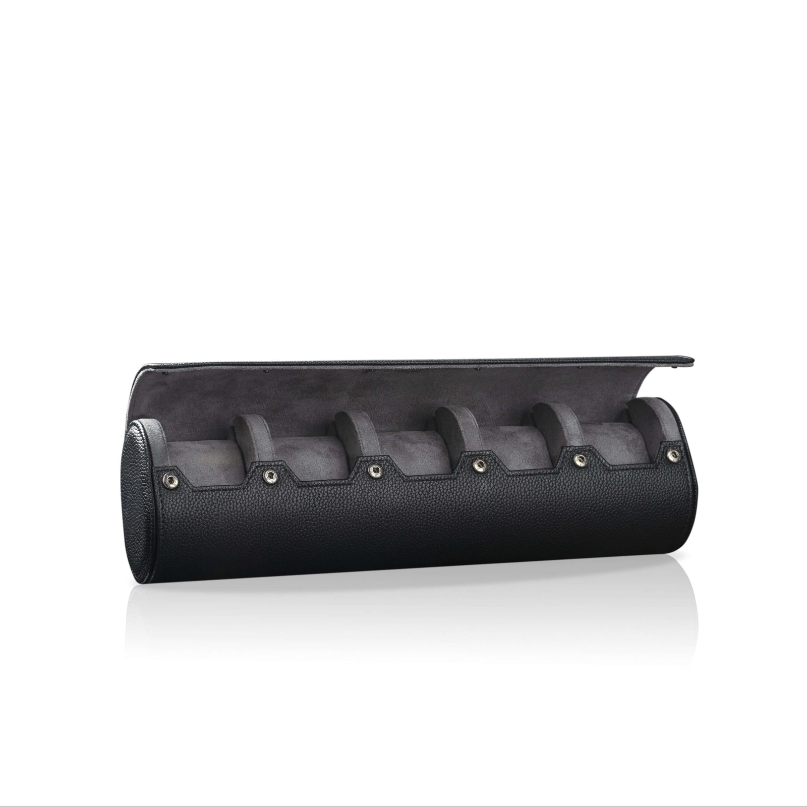 Charles 5 Watch Roll Black & Anthracite