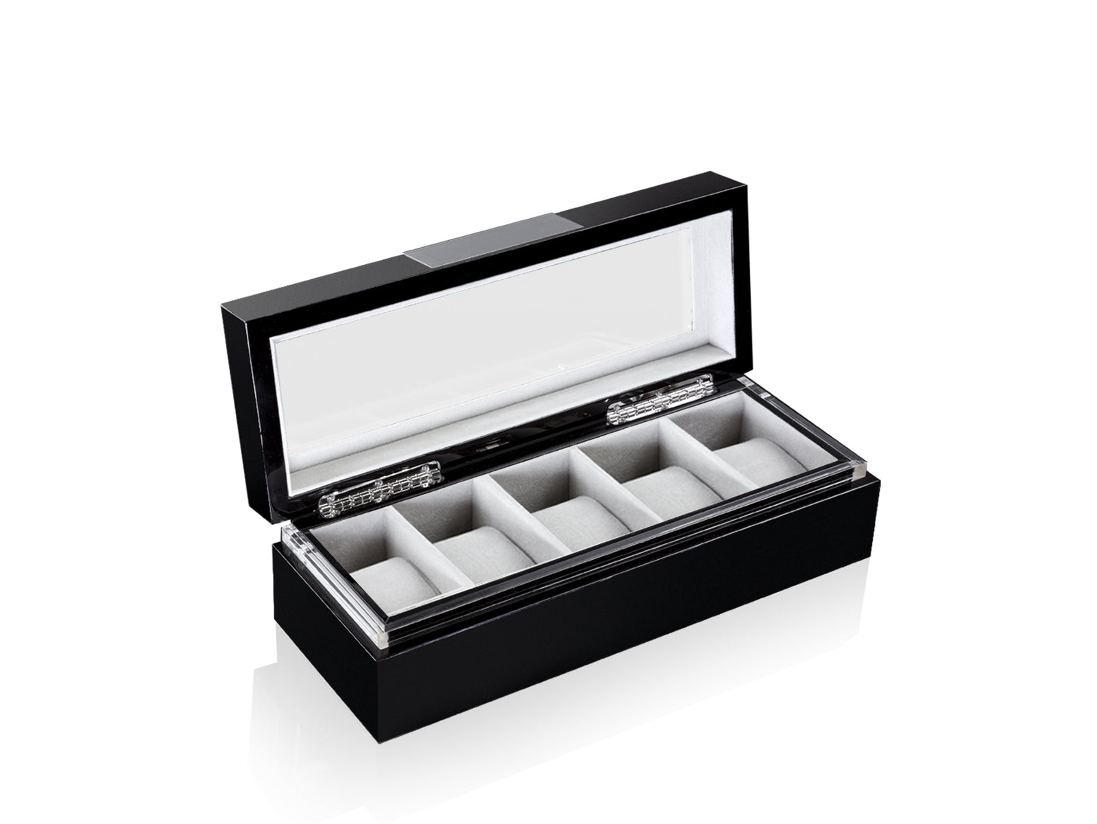 Executive 5 Watches Black & Gray Box