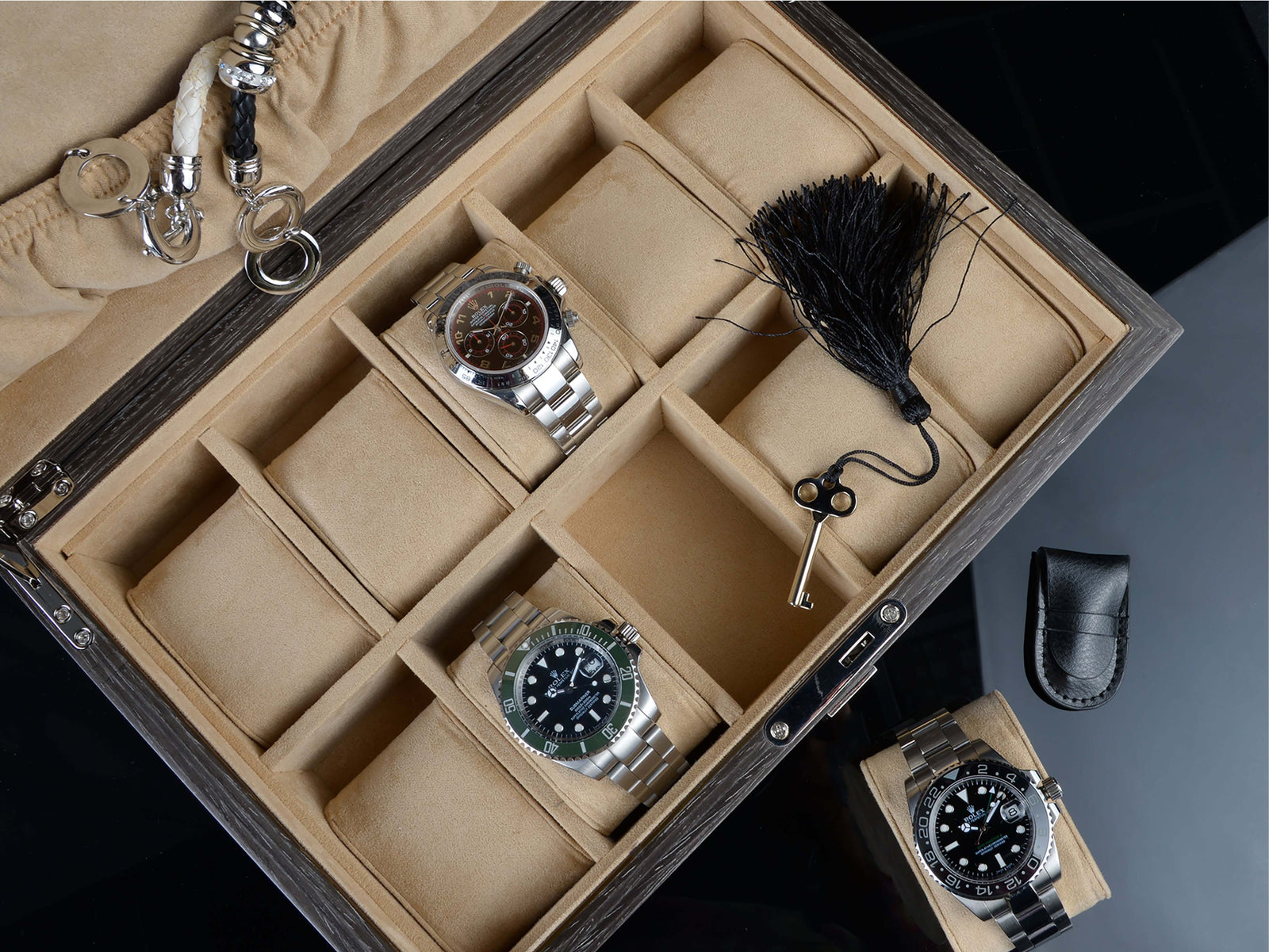 Aberdeen 10 Watches Black