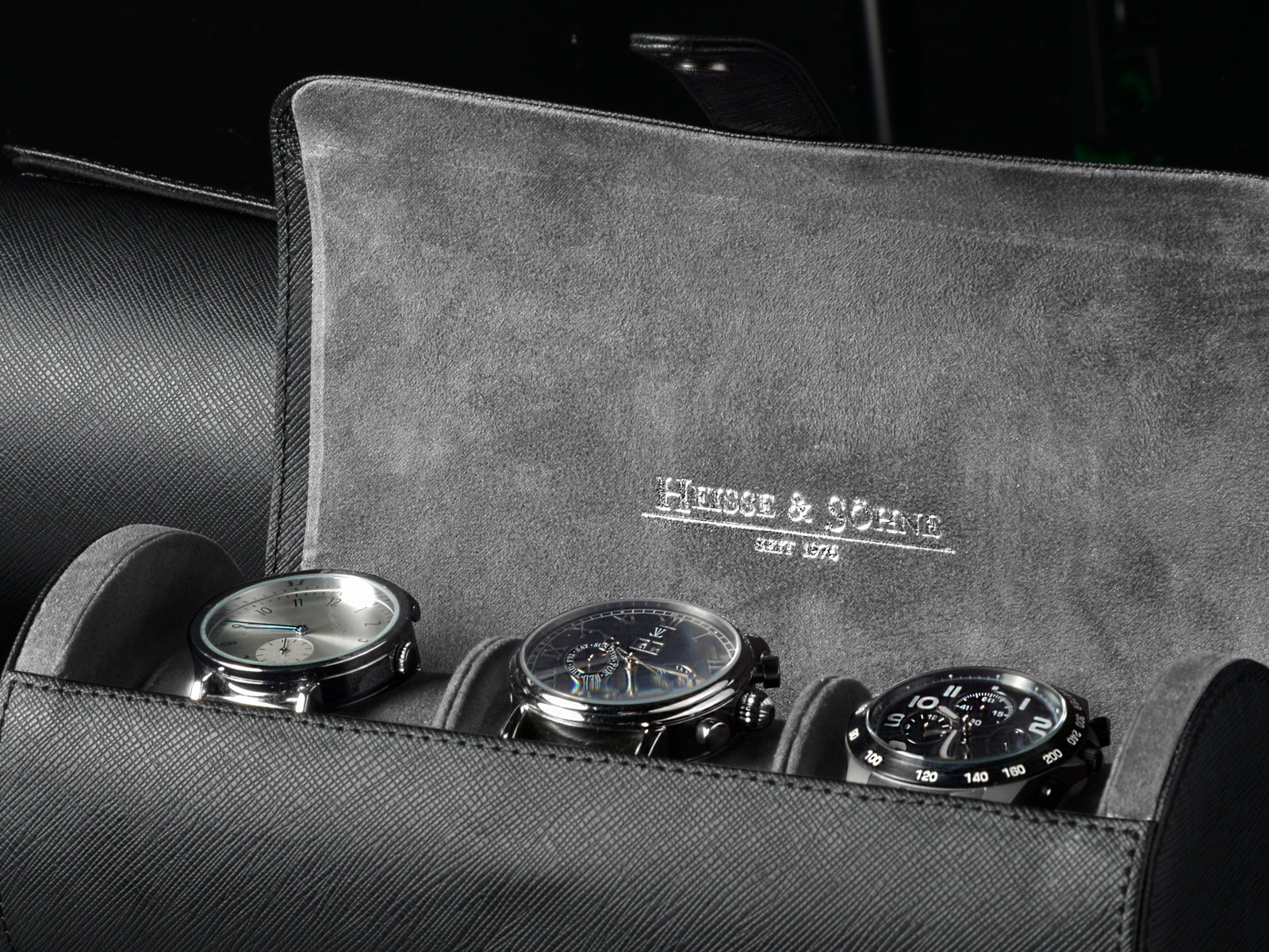Rondo 3 Watch Roll Black