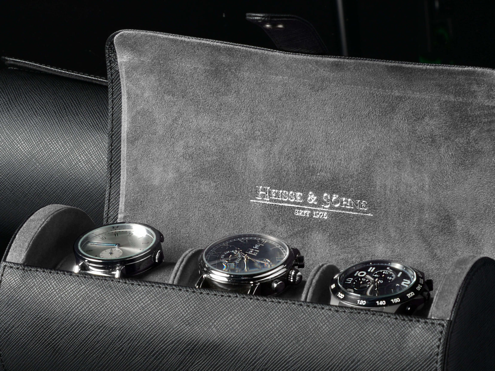 Rondo 3 Watch Roll Black