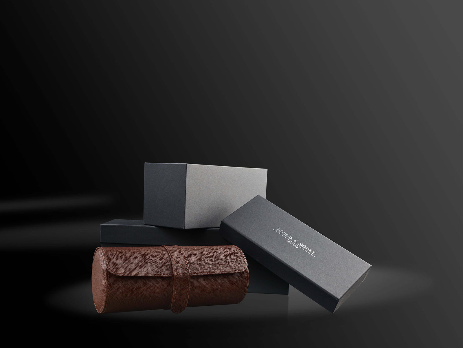 Rondo 3 Watch Roll Brown