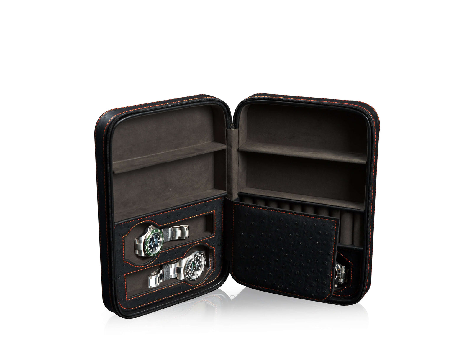 Travel Case Black & Orange