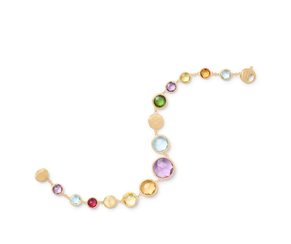Marco Bicego Jaipur Colour Mixed Gemstone Bracelet BB2160_MIX01_Y_02 Bandiera Jewellers