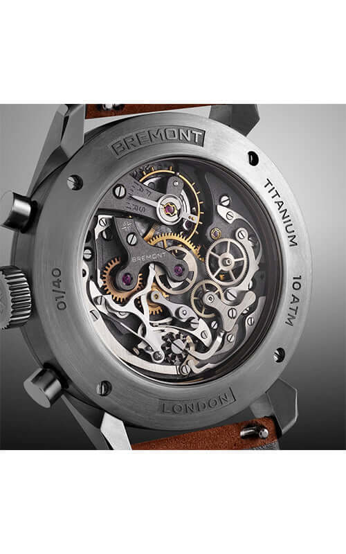 Bremont Altitude Chronograph Pulsograph Valjoux 23 ALT42-CHR-V-TI-SM-L-S Bandiera Jewellers